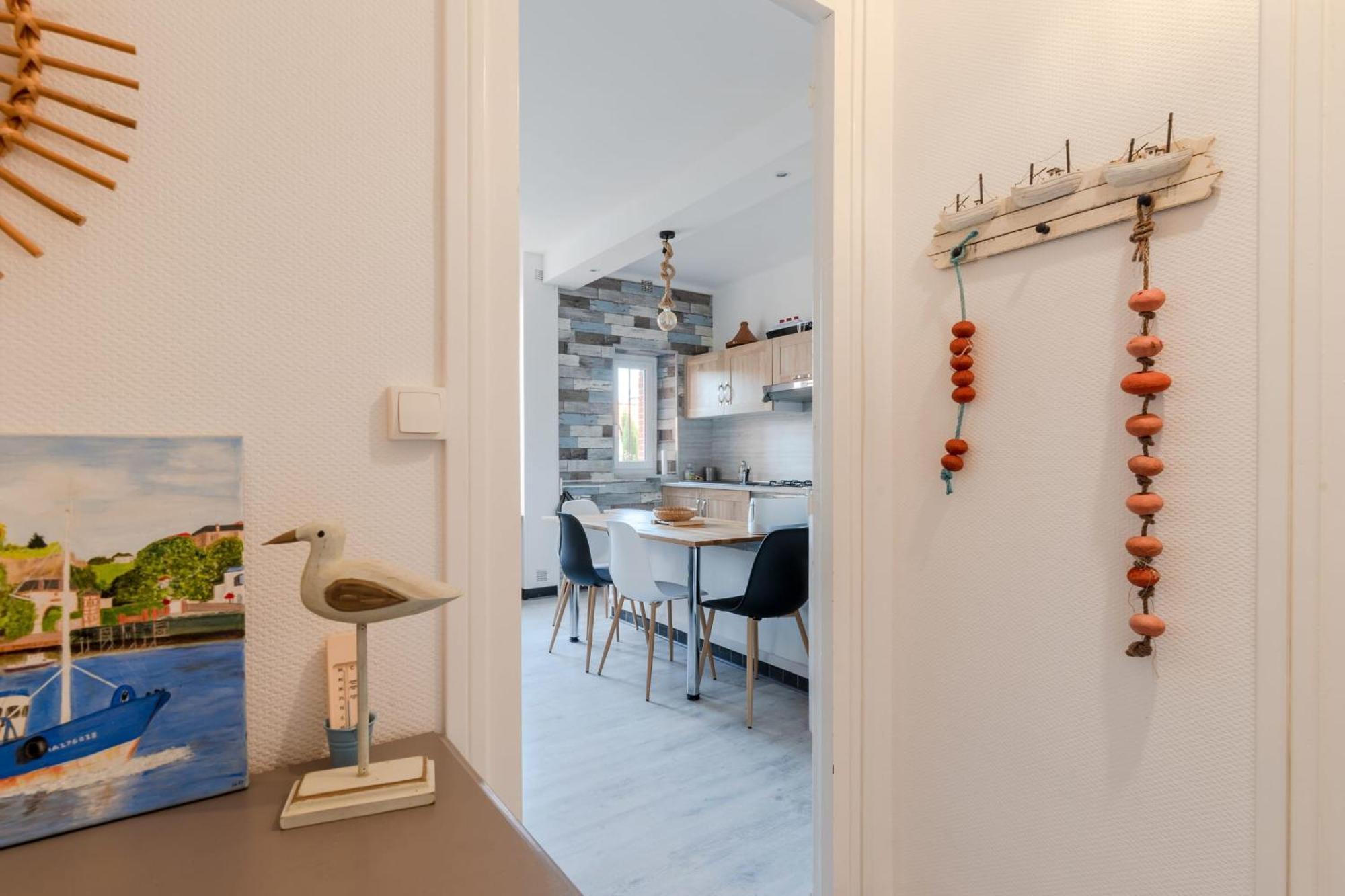 Appartement A 200M Du Chateau Et Du Port Pornic Bagian luar foto